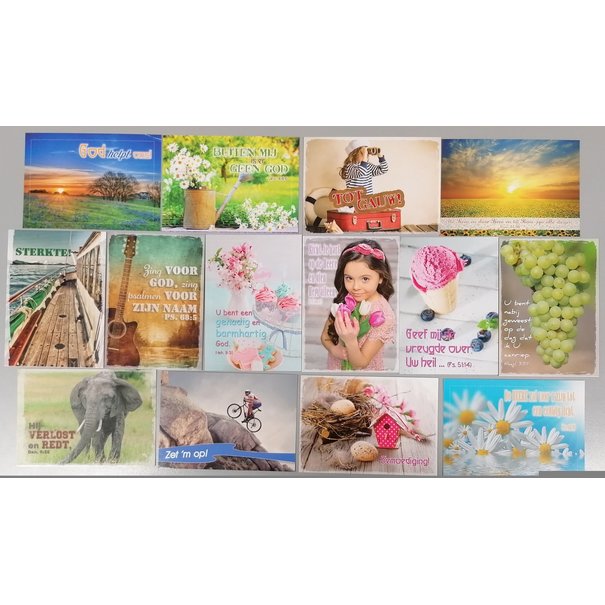 Good Seed Cards Mix Pakket 32 kaarten (Bijbelteksten)