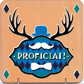 Wooden Greeting Card - Congratulations