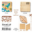 Paperclip Houten Felicitatiekaart -  Succes