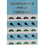 Rijbewijs (Wenskaart)