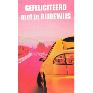 Rijbewijs - Gefeliciteerd