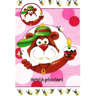 Hartelijk gefeliciteerd (5st)