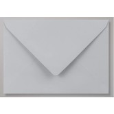 Postkartenumschlag Grau