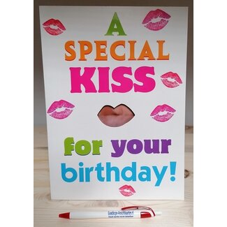 Special Kiss op A4-formaat!