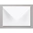 Ansichtkaart Enveloppe Wit