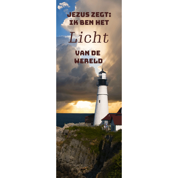 TSS-Nijkerk 10x Boekenlegger "Licht der Wereld"