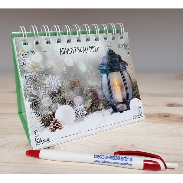 Baaij Light Cards Advent Calendar 26 postcards