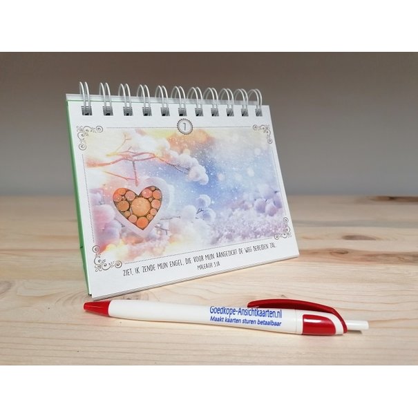 Baaij Light Cards Advent Calendar 26 postcards