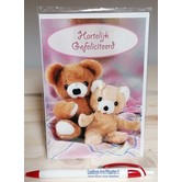 Gefeliciteerd Teddy beertjes