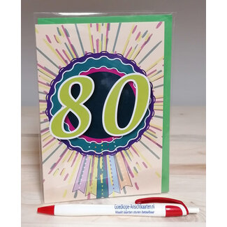 MGP Cards 80 jaar