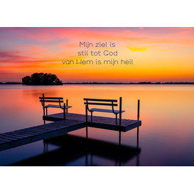 Mijn ziel is stil – Psalm 62
