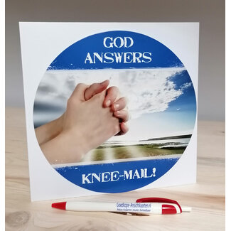 Good Seed Cards Rondkaartje Knee-Mail!