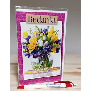 Bedankt  - Bloemen