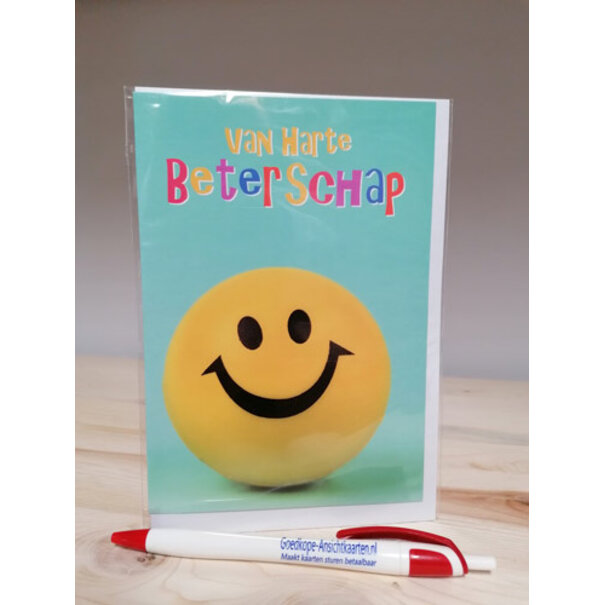 Marant Cards Beterschap - Smiley