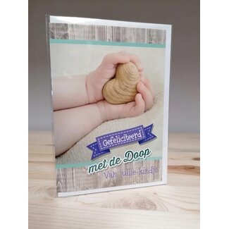 Marant Cards Gefeliciteerd Gedoopt