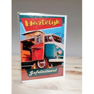 Marant Cards Gefeliciteerd - VW Bus
