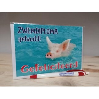 Marant Cards Zwemdiploma gehaald!