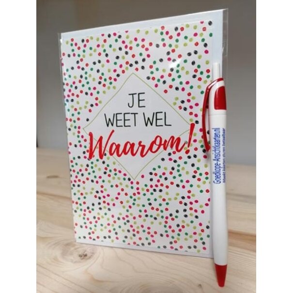 Marant Cards Je weet wel waarom!