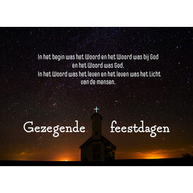 5x  Ansichtkaart "Woord Licht Leven"