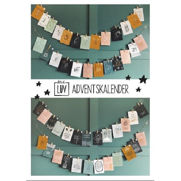 Baaij Light Cards LUV Adventskalender Kleur