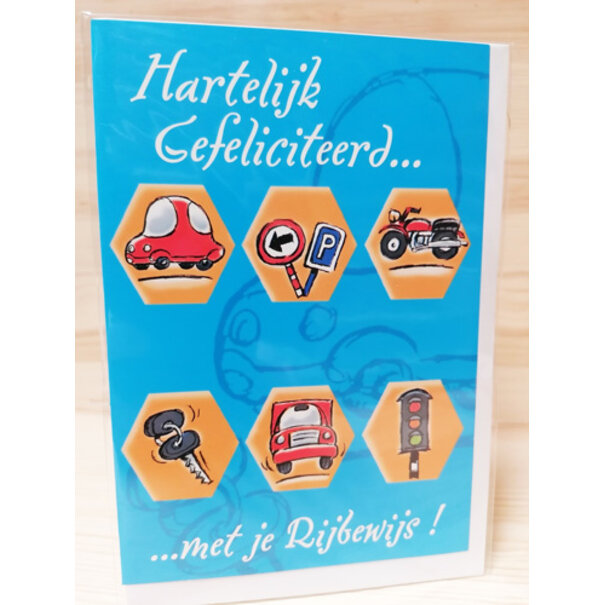 Marant Cards Rijbewijs gehaald!