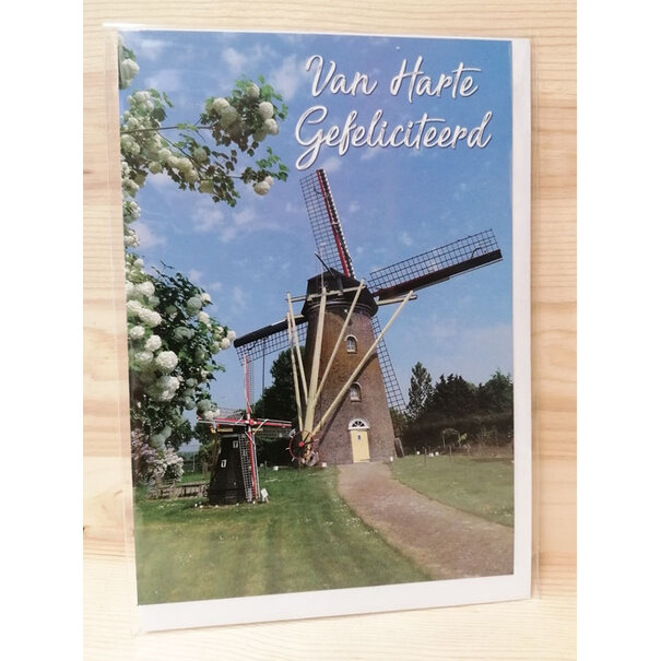 Marant Cards Gefeliciteerd - Molen