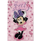 Verjaardagskaart Minnie Mouse