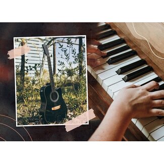 Baaij Light Cards Piano & Gitaar