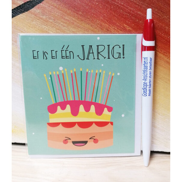 Marant Cards Er is er een jarig....