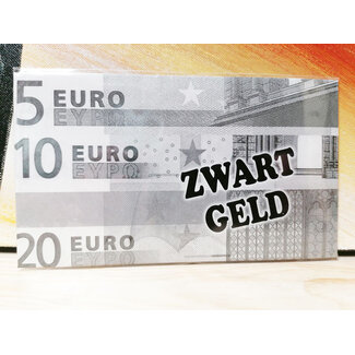 Geld-enveloppe Zwart Geld