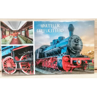 Geld-enveloppe HG-Stoomtrein