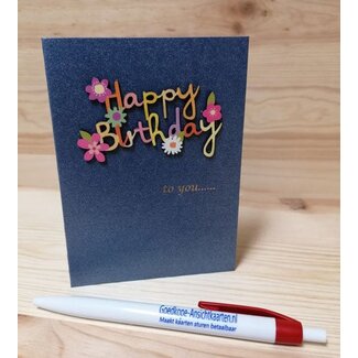 TSS-Nijkerk Houtsnijwerk: Happy Birthday