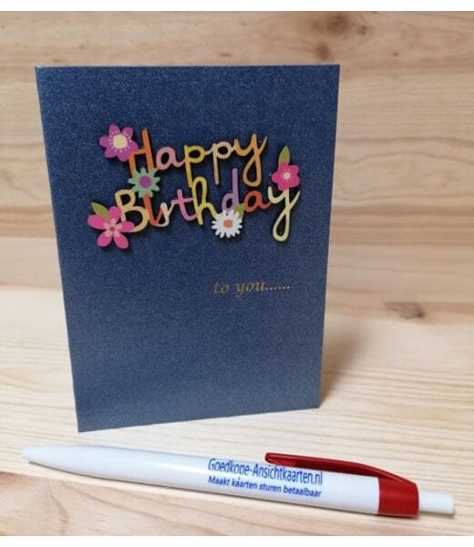 TSS-Nijkerk Houtsnijwerk: Happy Birthday