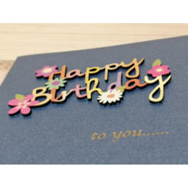 TSS-Nijkerk Houtsnijwerk: Happy Birthday
