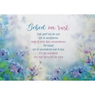 Baaij Light Cards Gebed om rust