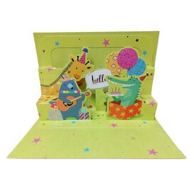 Popup-kaart Hello