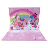Popup-Karte Einhorn - Einhorn