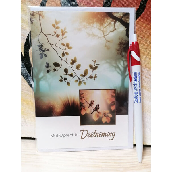 Marant Cards Participation - Goldfinches