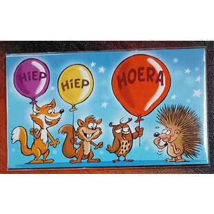 Geld-enveloppe Hiep Hiep Hoera