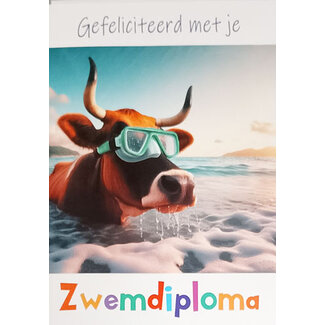 Marant Cards Zwemdiploma gehaald!