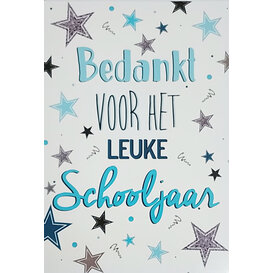 Bedankt voor het leuke schooljaar!