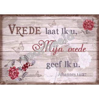 Good Seed Cards Vrede laat Ik u