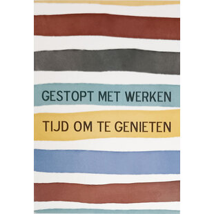 Gestopt met werken