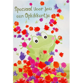 Opkikkertje voor jou
