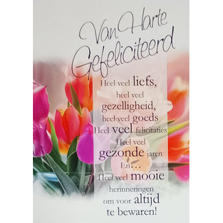 Marant Cards Van Harte Gefeliciteerd