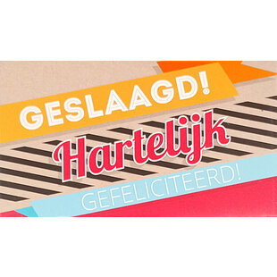 Geld-enveloppe Geslaagd!