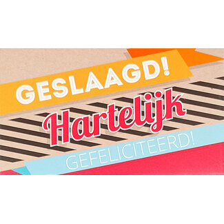 Geld-enveloppe Geslaagd!