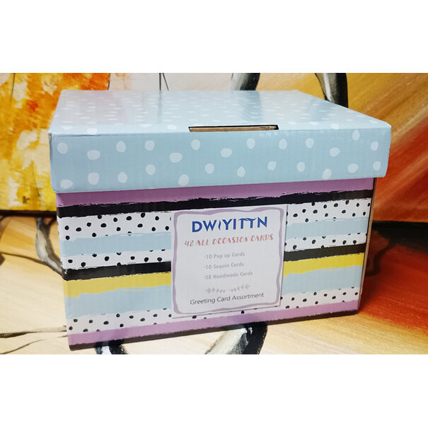 Grußkarten Sortierte Box 48 Stück