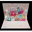 Popup kaart Happy Birthday