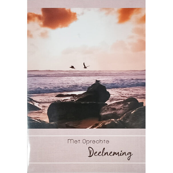 Marant Cards Sincere Condolences - Beach